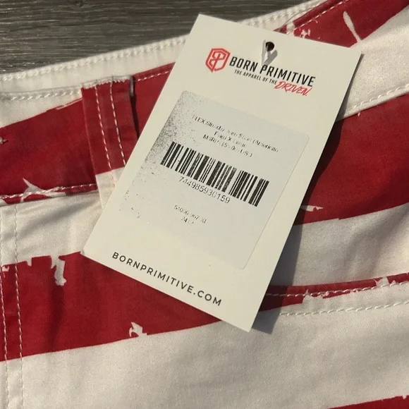 Patriotic Star and Stripe Women's Shorts - Picture 7 of 7